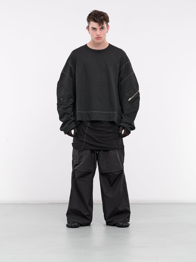 Torsion Jersey Tank Top (JJ1024-BLACK)