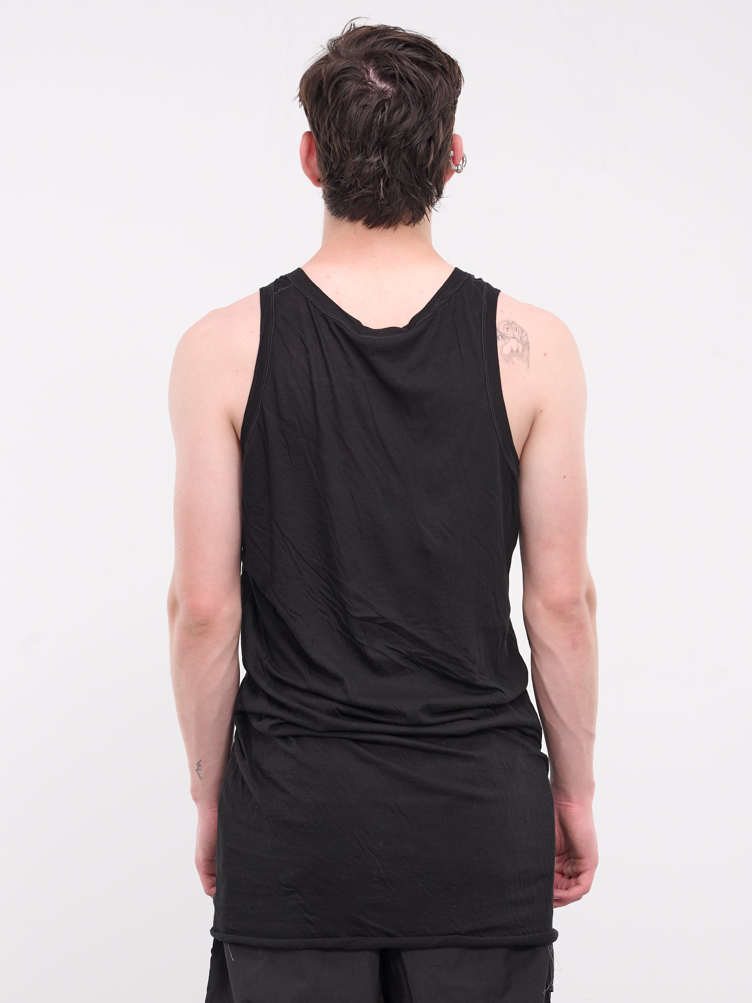 Torsion Jersey Tank Top (JJ1024-BLACK)