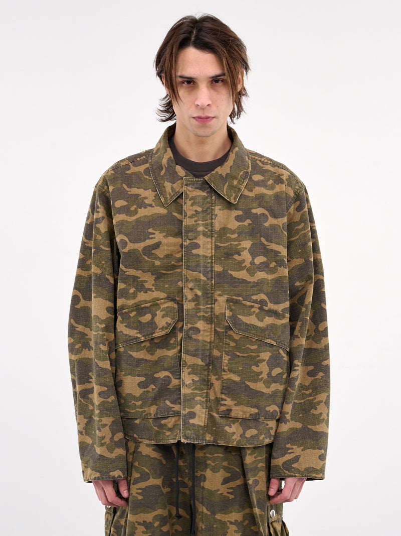 WE11DONE Camo Jacket | H. Lorenzo - front