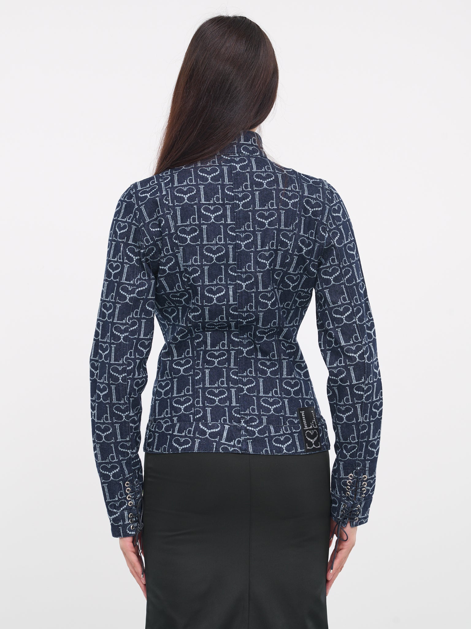 Monogram Jacket (JK001UDEN002-INDIGO-MONOGRAM)