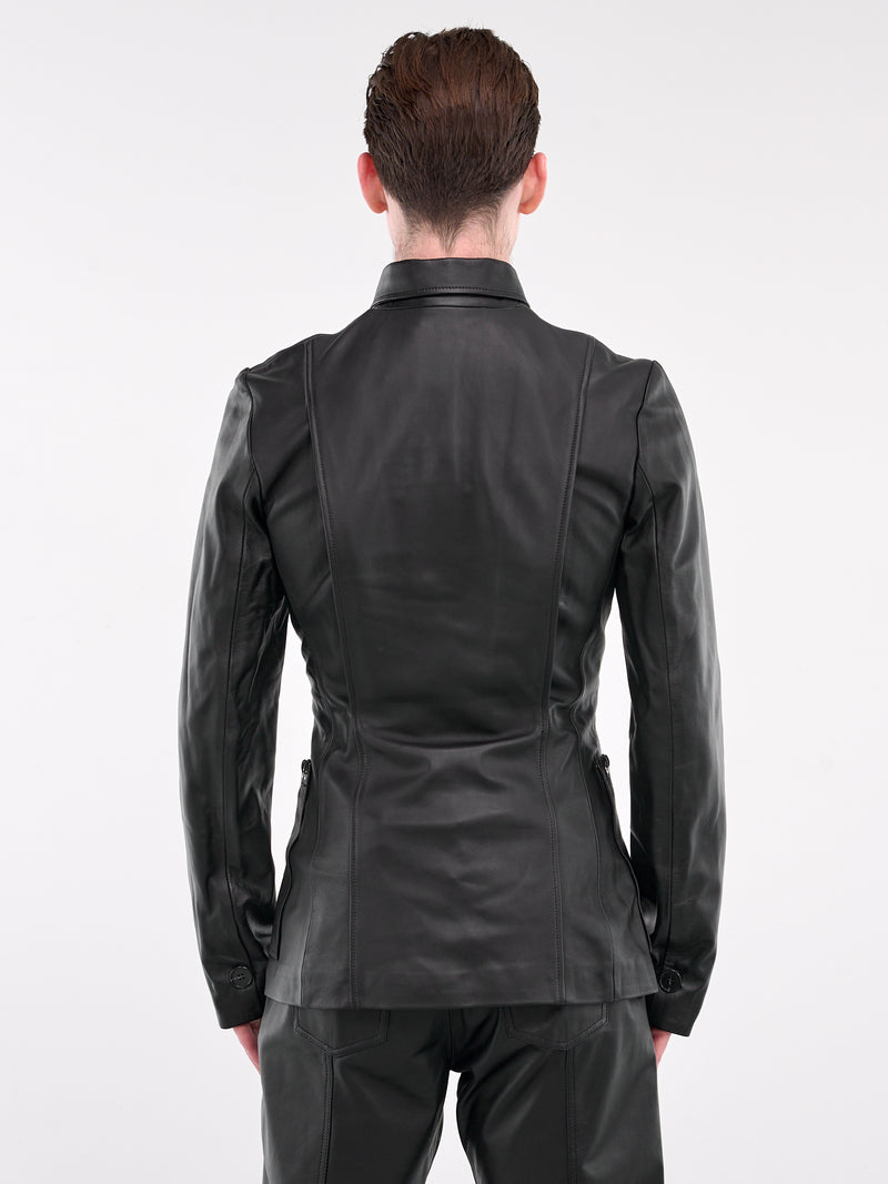 Gail Leather Jacket (JK006-M-LEA-BLACK)