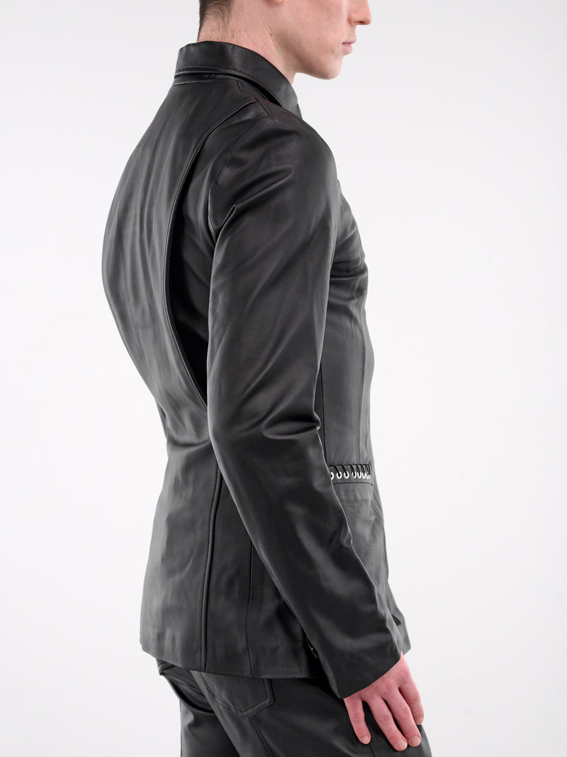 Gail Leather Jacket (JK006-M-LEA-BLACK)