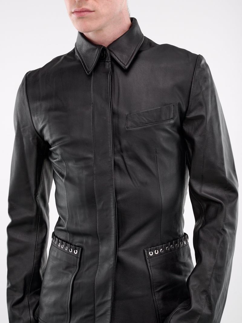 Gail Leather Jacket (JK006-M-LEA-BLACK)