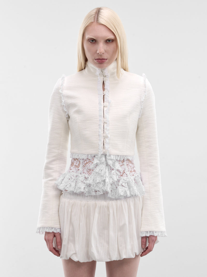 LUDOVIC DE SAINT SERNIN Linen Odile Jacket | H.Lorenzo - front