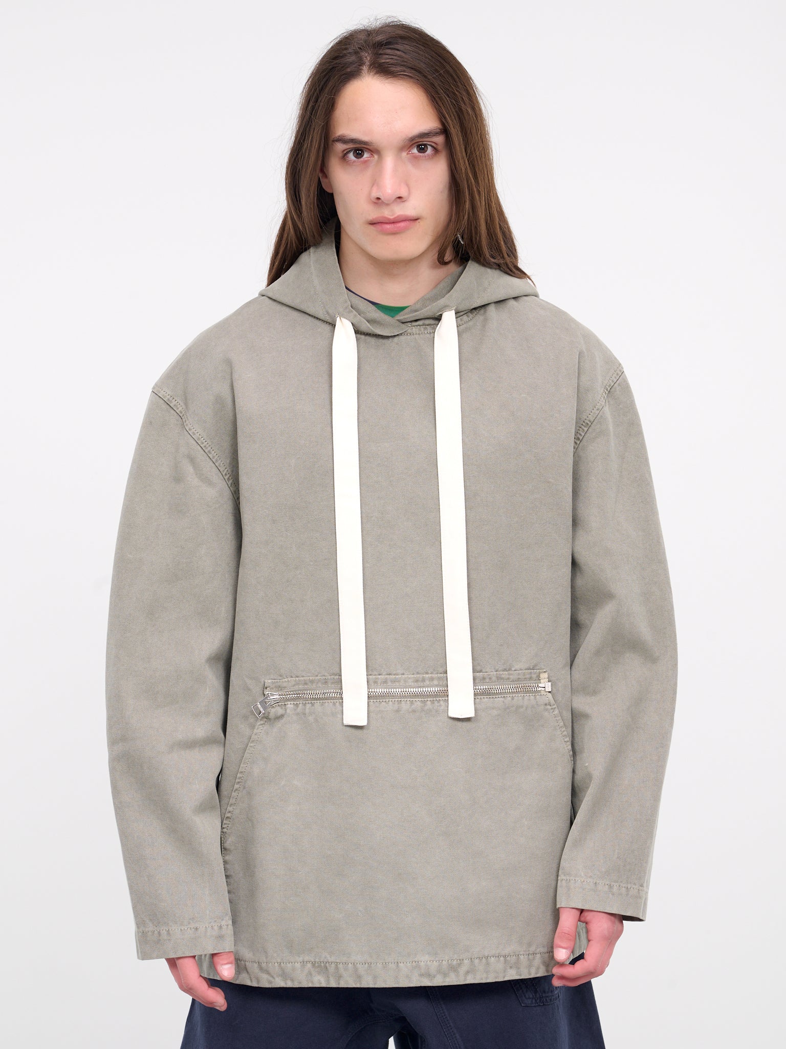 Garment Dye Hoodie (JK0311-PG1476-GREY)