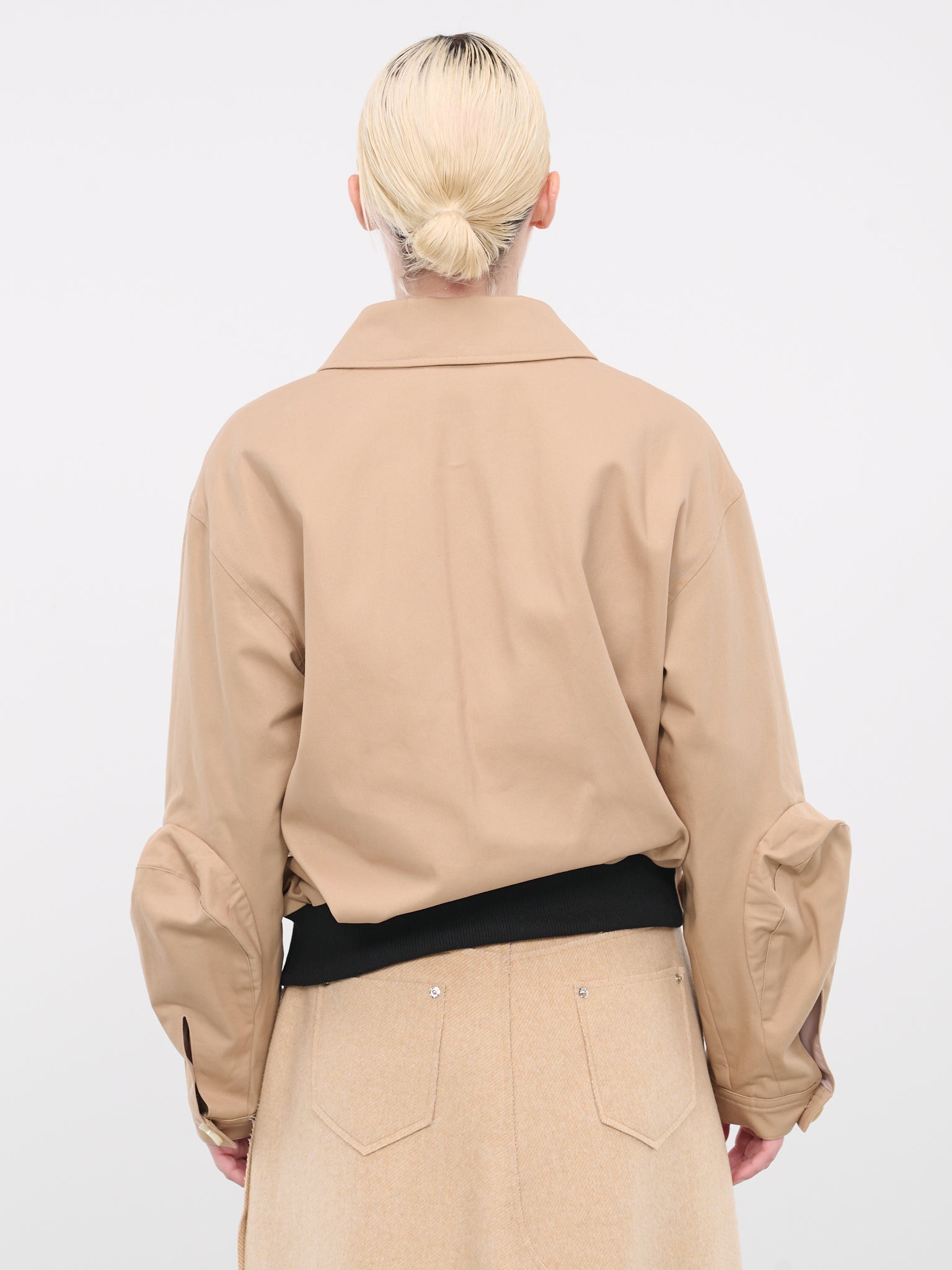 Twisted Work Jacket (JK04BG-TWINSTED-BEIGE)