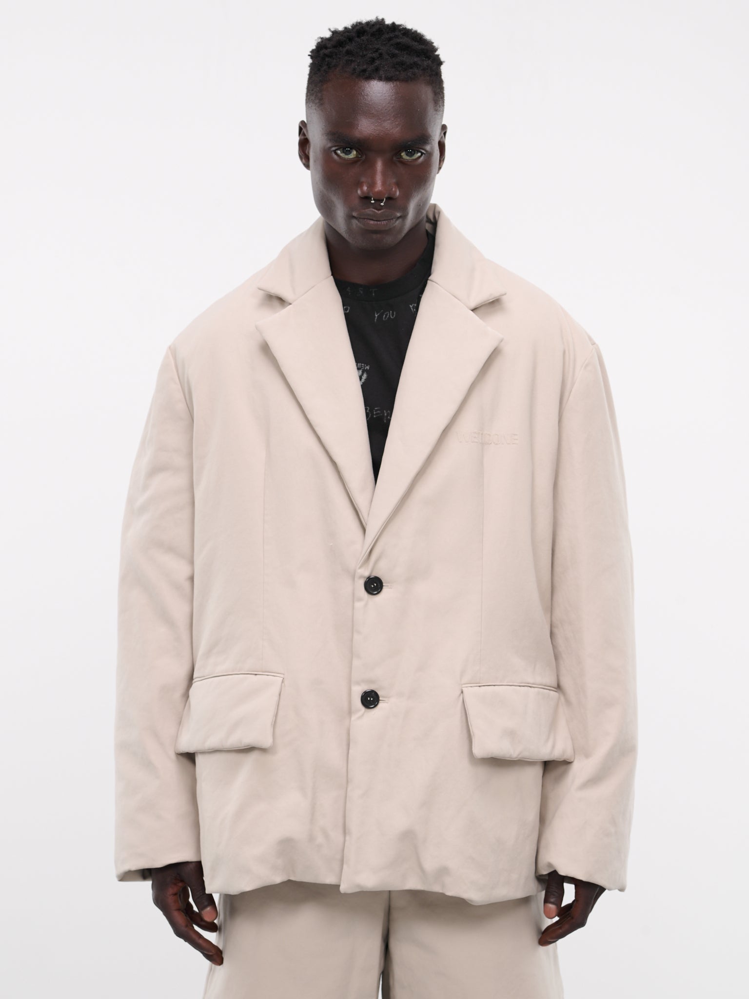 Padded blazer mens discount