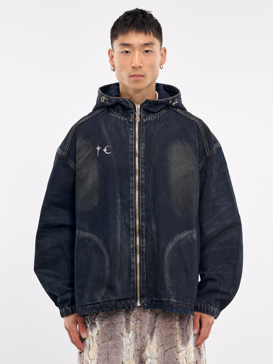 THUG CLUB Basic Emblem Denim Jacket パーカー