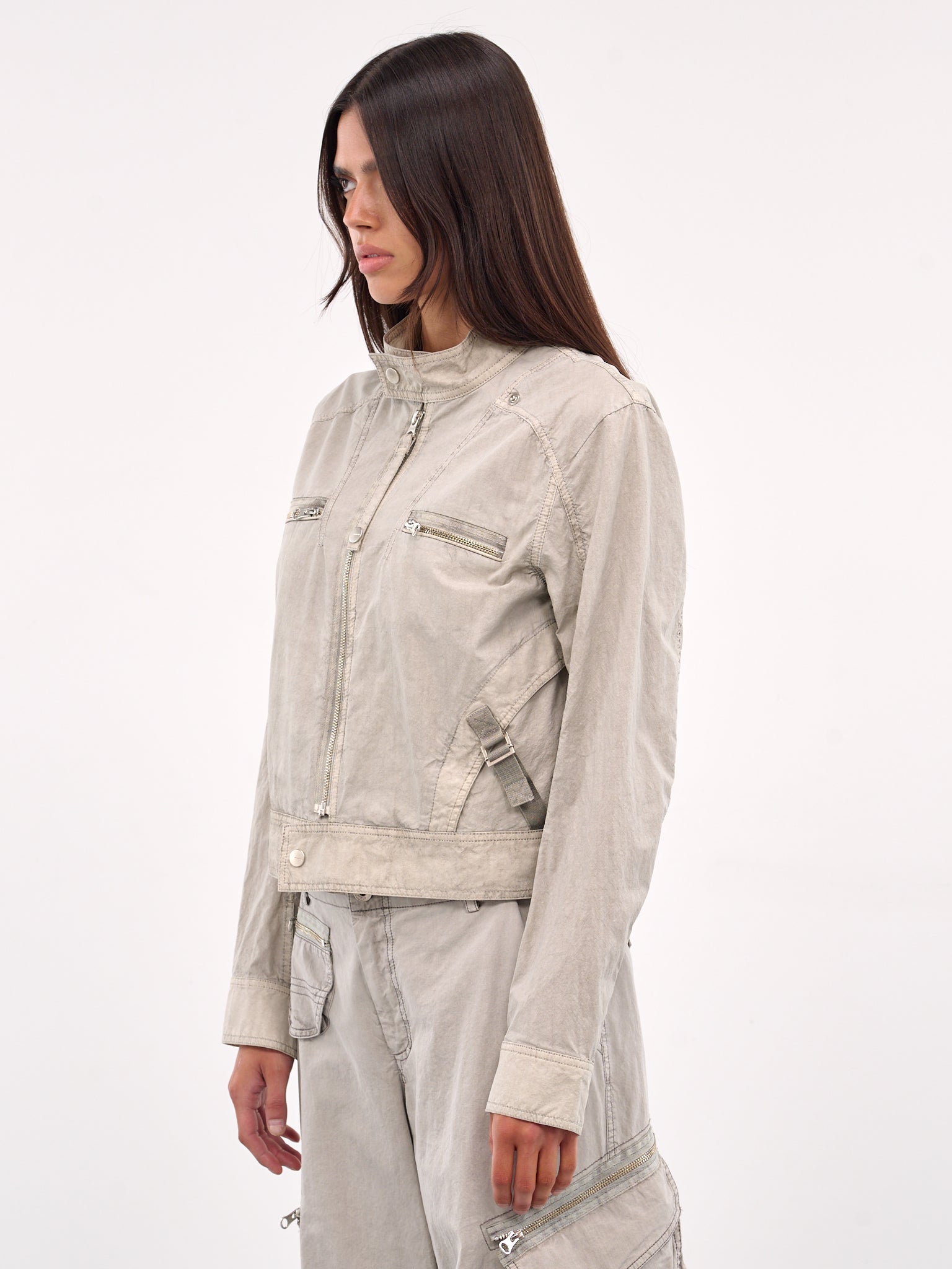 HYEIN SEO Dyed Moto Jacket | H.Lorenzo - side