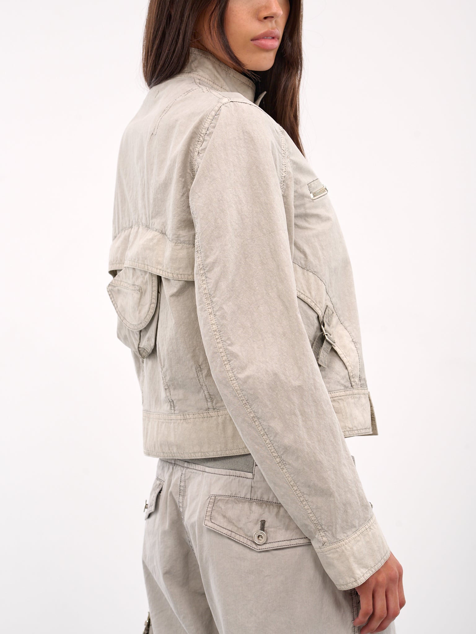 HYEIN SEO Dyed Moto Jacket | H.Lorenzo - detail 1
