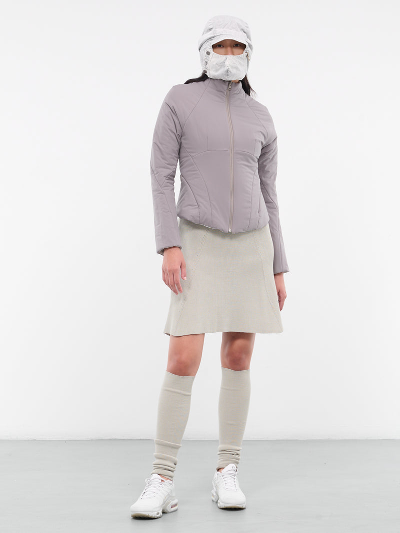 Rib Knit Dress (D3FG-FOG-GREEN)