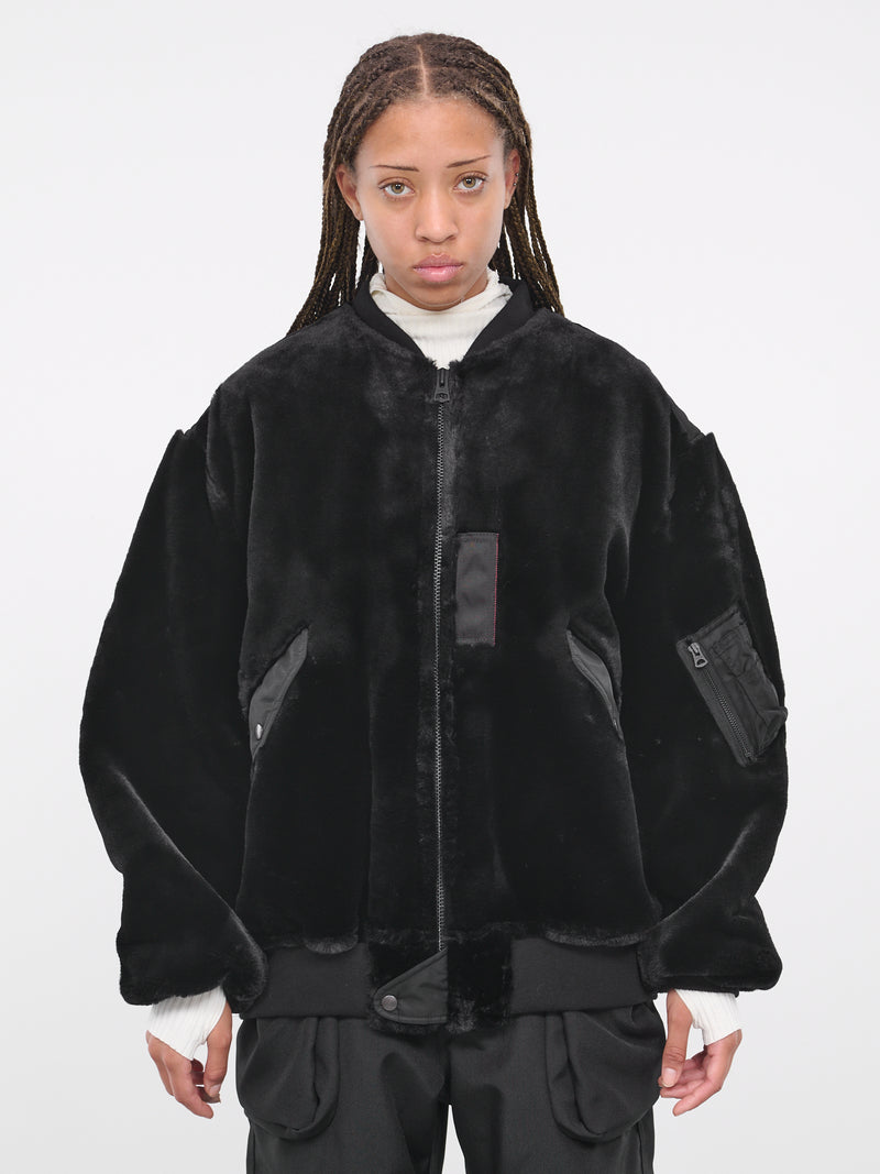 Bomber Jacket (JL-J018-051-BLACK)