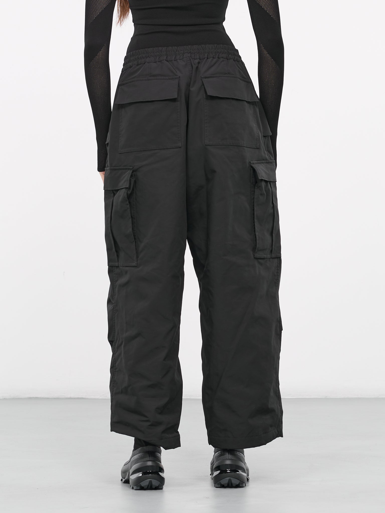 Elasticated Cargo Pants (JL-P001-051-BLACK)