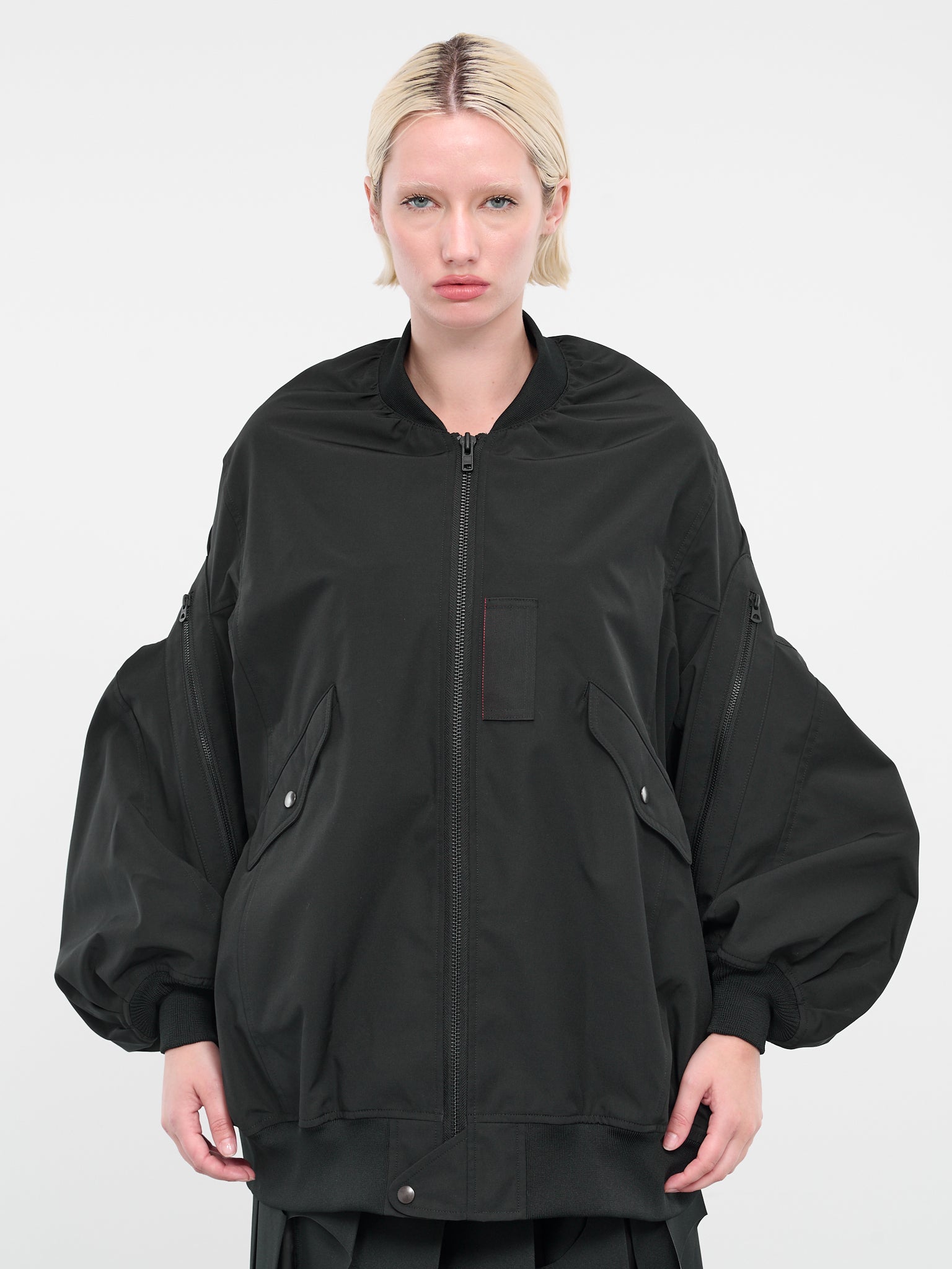 Puffy Bomber Jacket (JM-J033-051-BLACK)