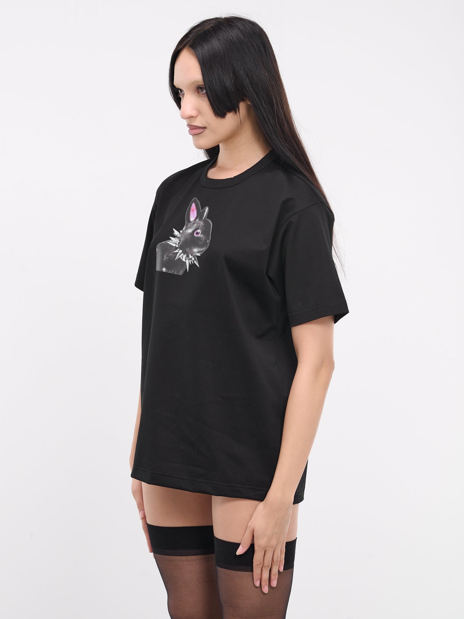 Punk Rabbit Graphic Tee (JM-T014-051-BLACK)