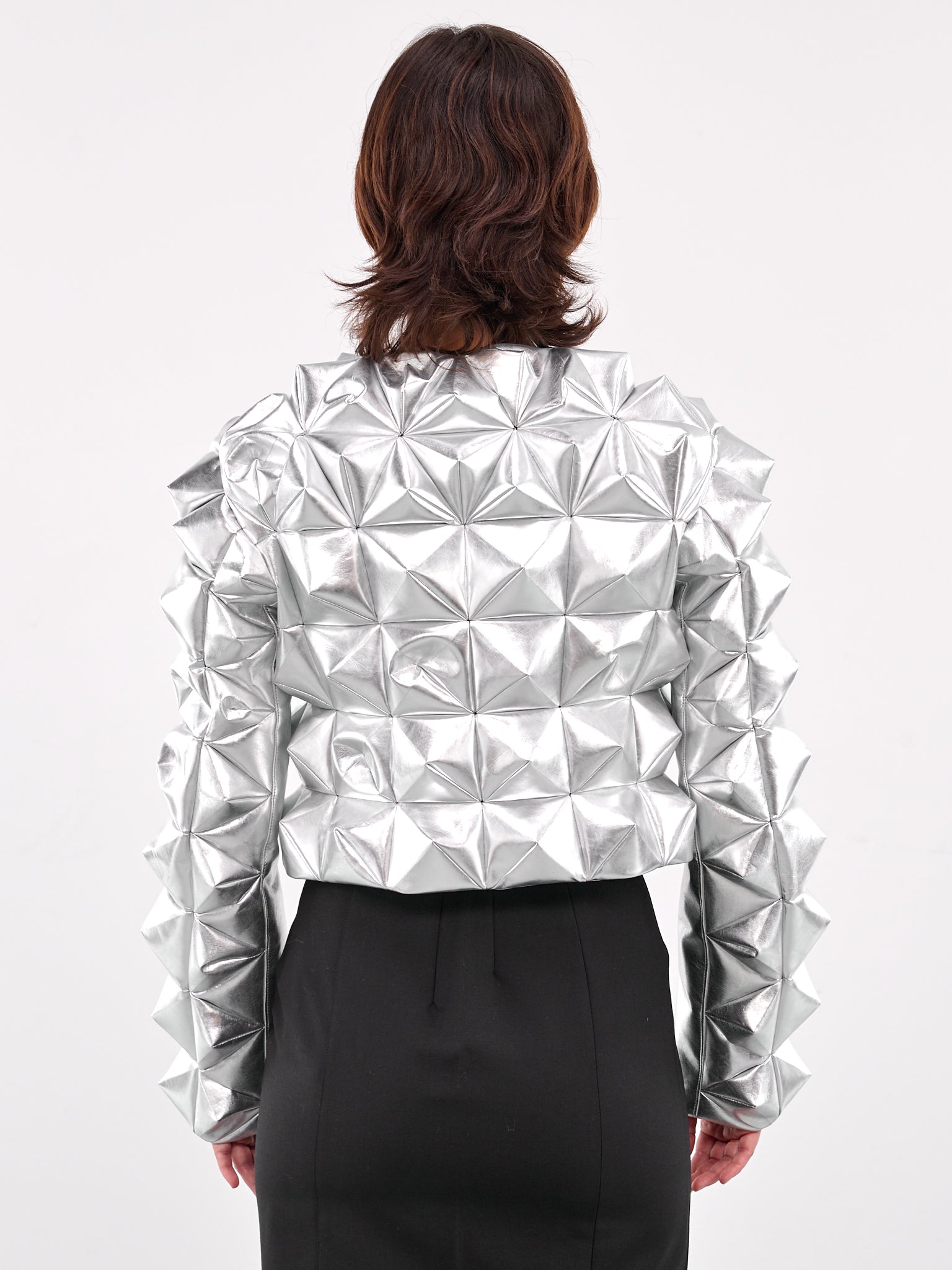 Reflective Spike Jacket (JO-J017-SILVER)