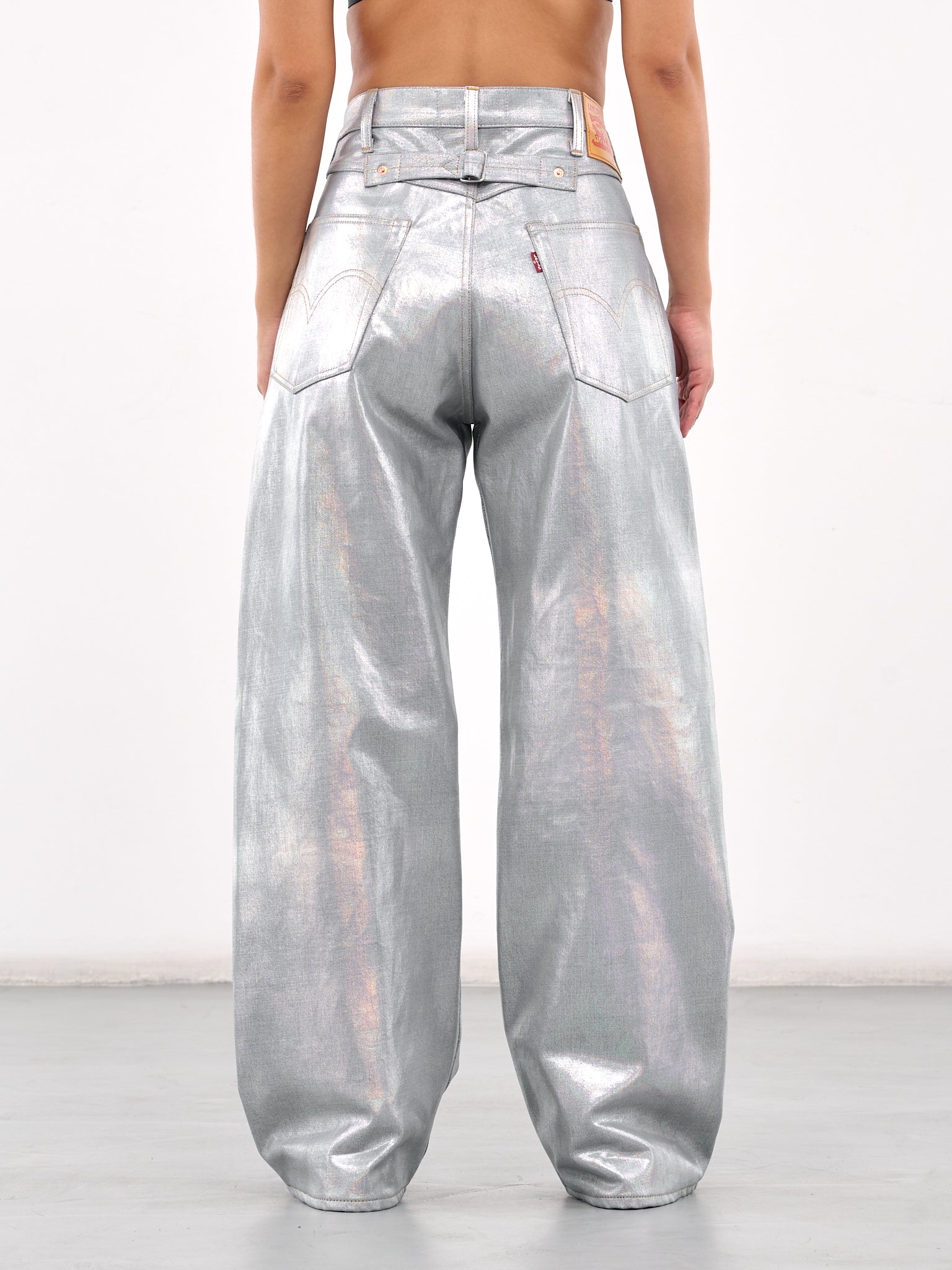 Foiled Jeans (JO-P205-SILVER)