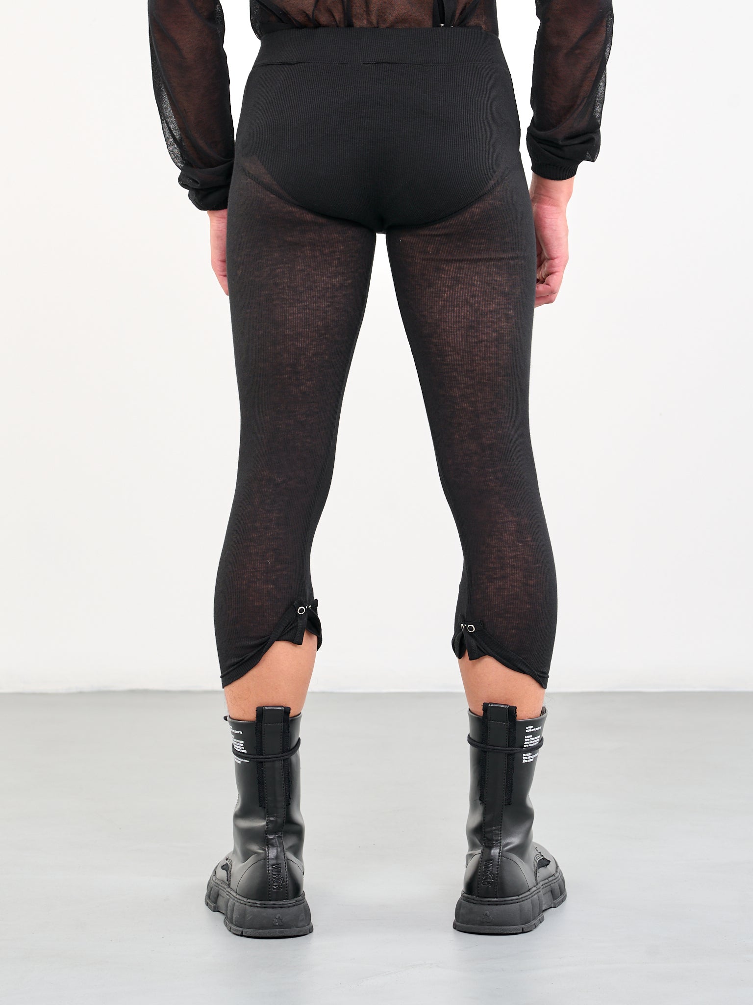 Rib Leggings (JS-78-C00000-10000-BLACK)