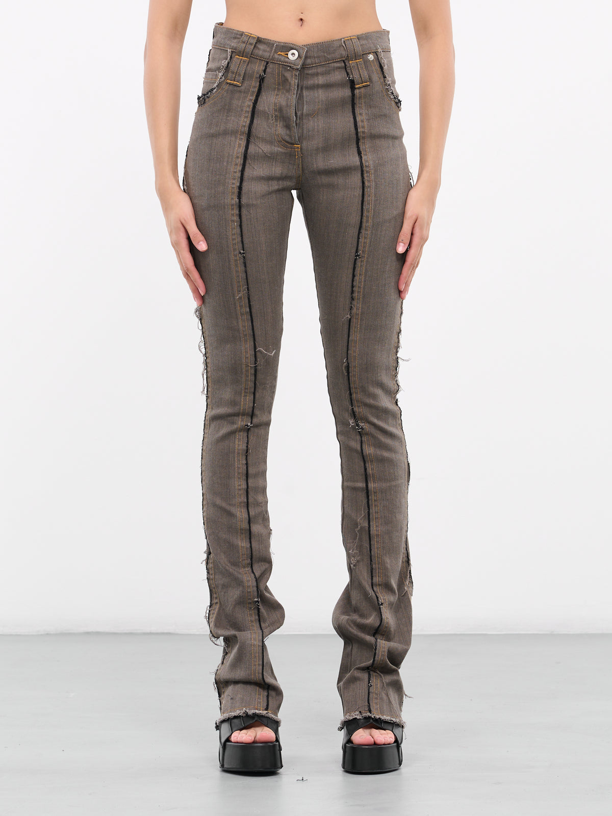 Seam Jeans (JS03-01R-BROWN)