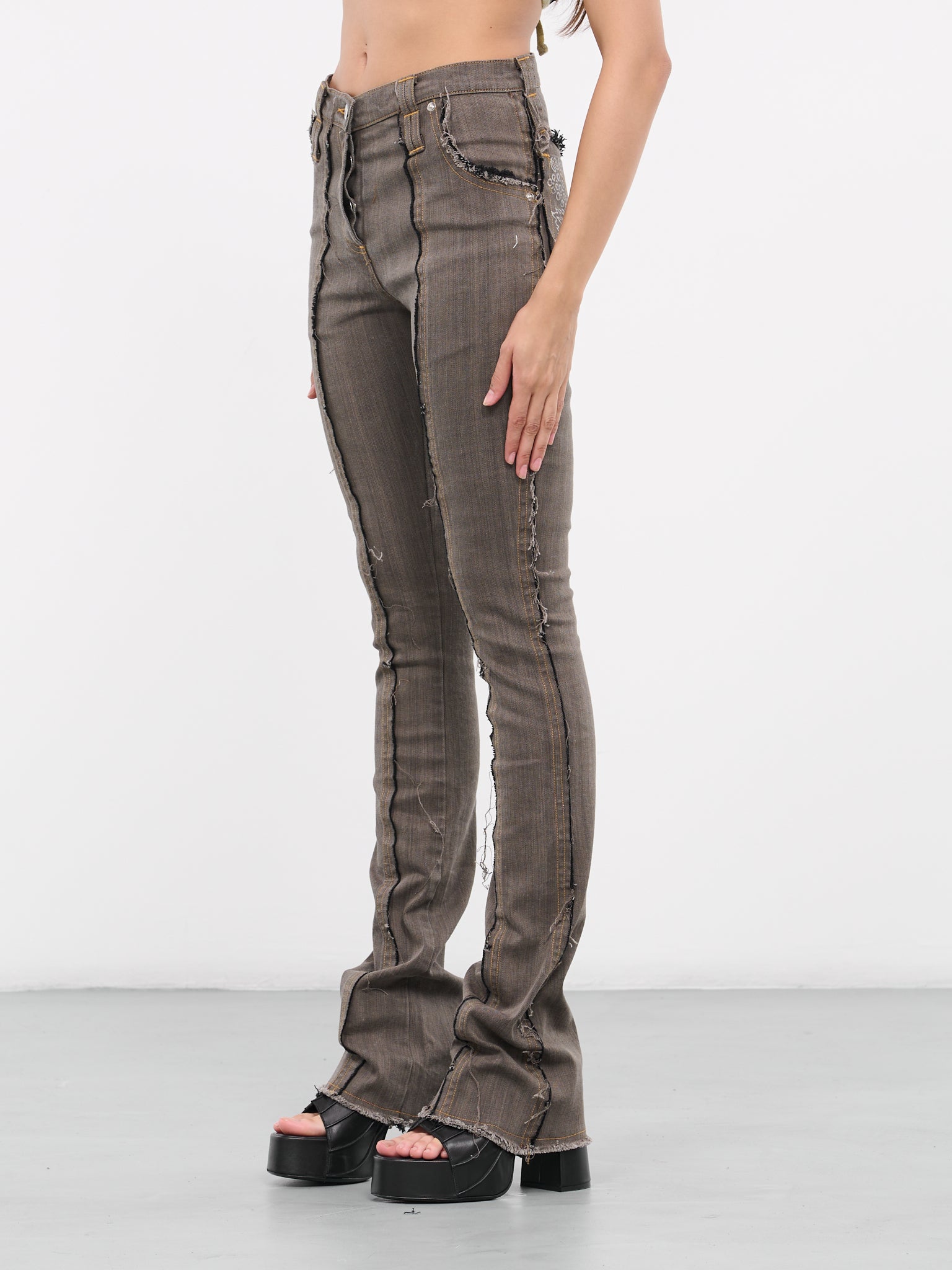 Seam Jeans (JS03-01R-BROWN)