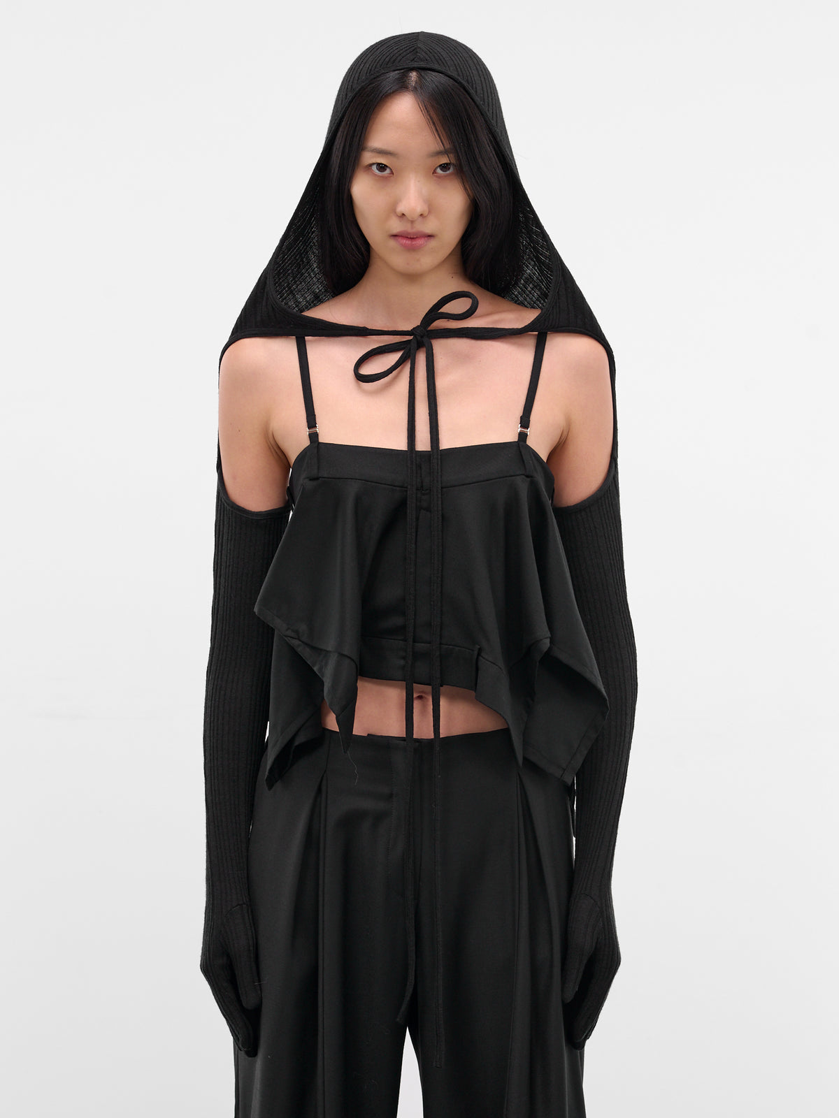 Black Gloved Bolero Jacket (JS05-BLACK)