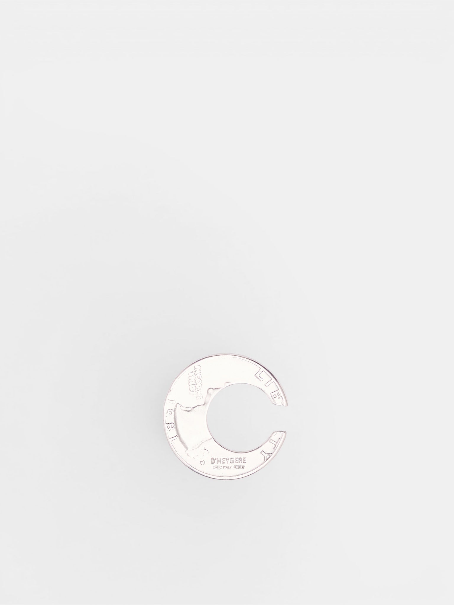Silver Coin Ear Cuff (JW06-SILVER-SS26)