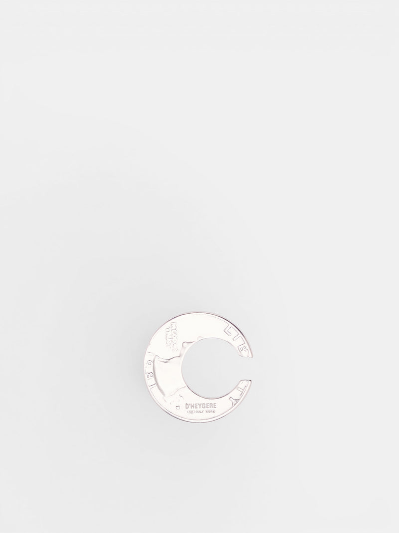 Silver Coin Ear Cuff (JW06-SILVER-SS26)