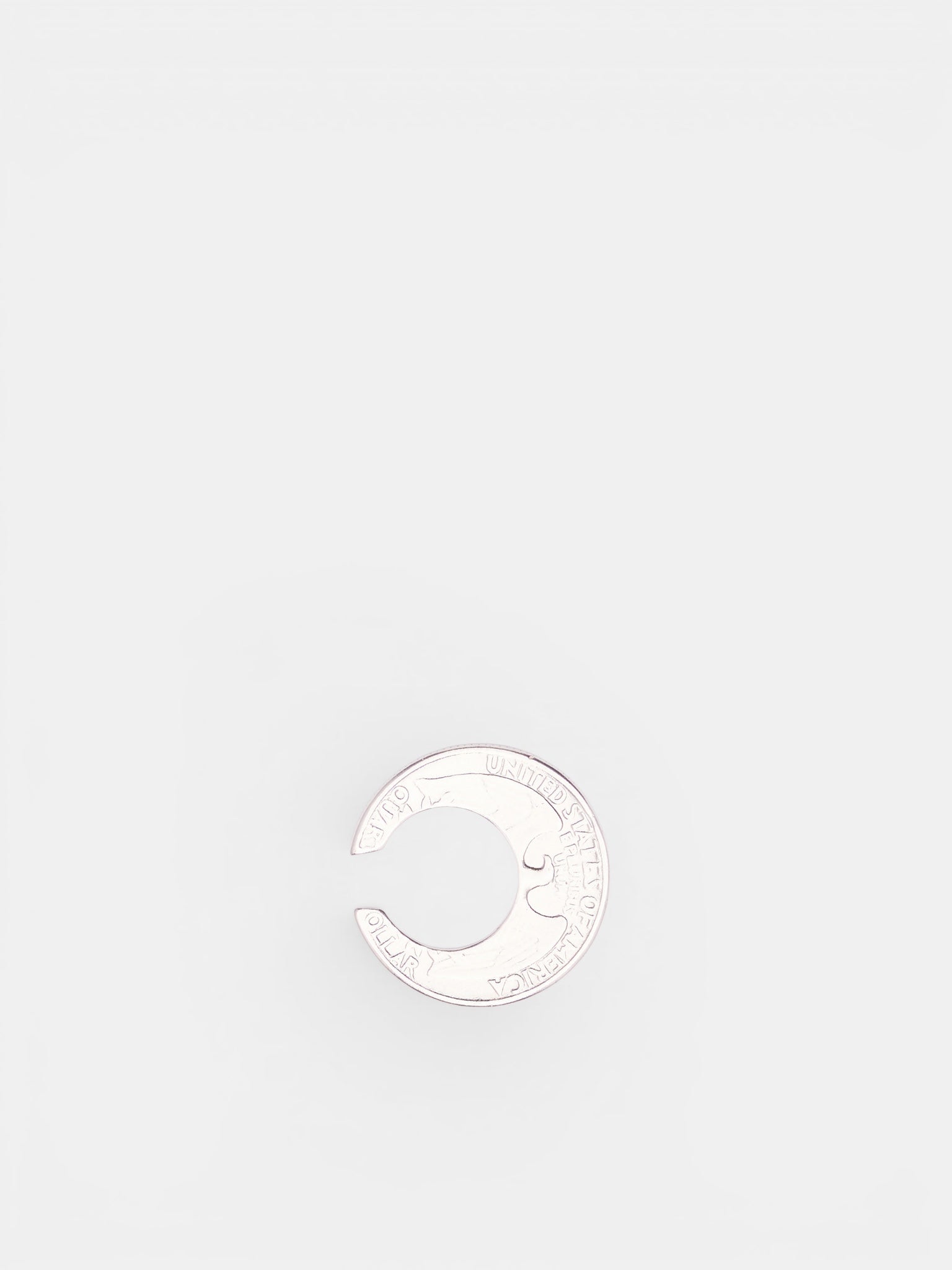 Silver Coin Ear Cuff (JW06-SILVER-SS26)