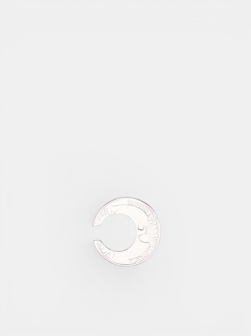 Silver Coin Ear Cuff (JW06-SILVER-SS26)