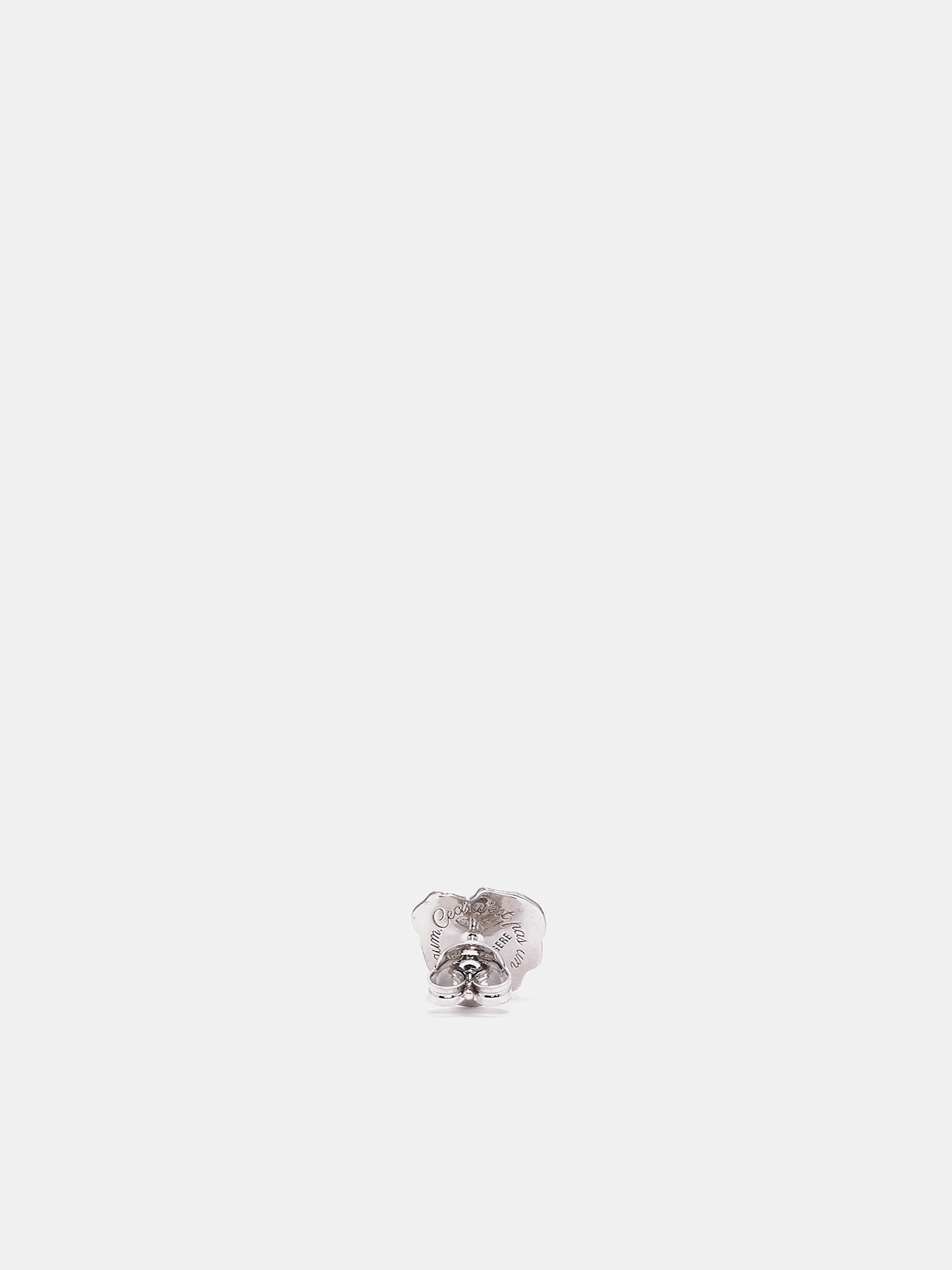 Chewing Gum Earrings (JW14-SILVER-PRINT)