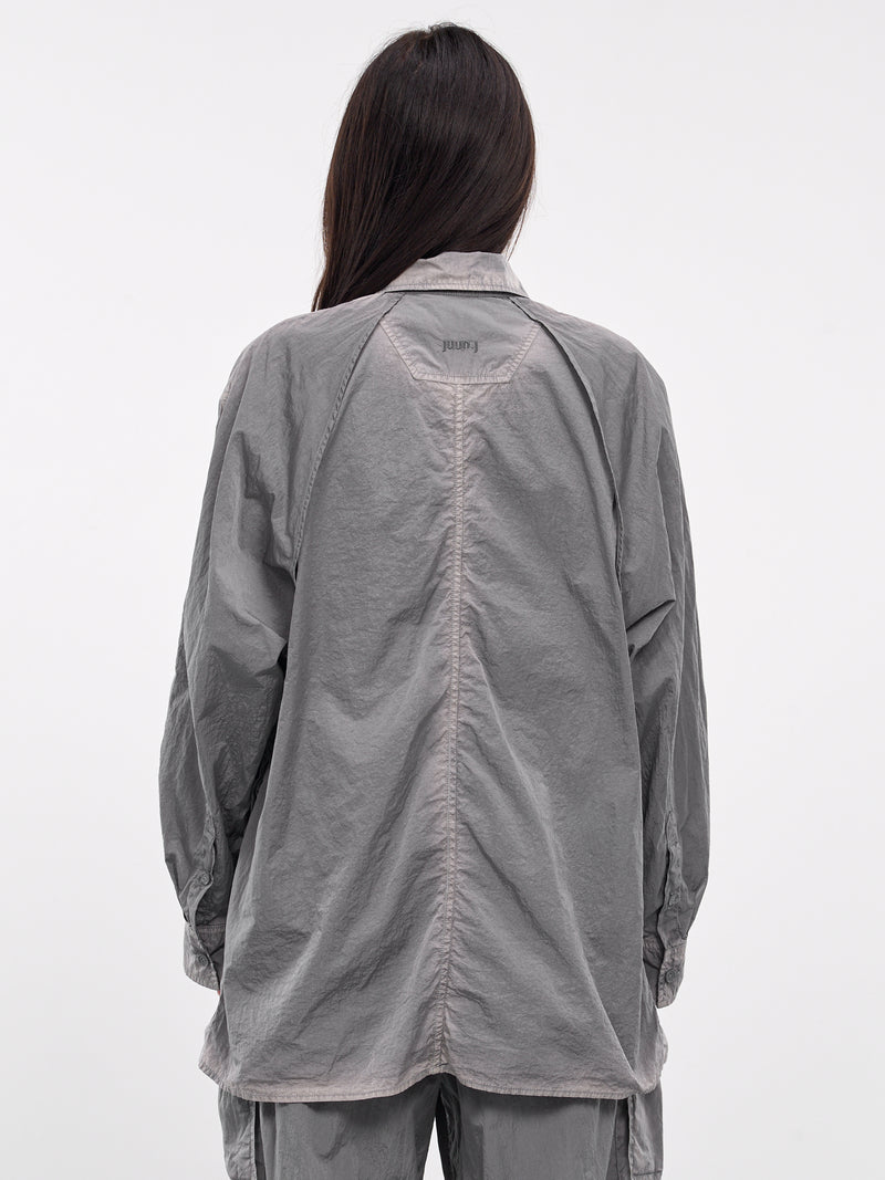 Nylon Cargo Shirt (JW4764W04-GREY)