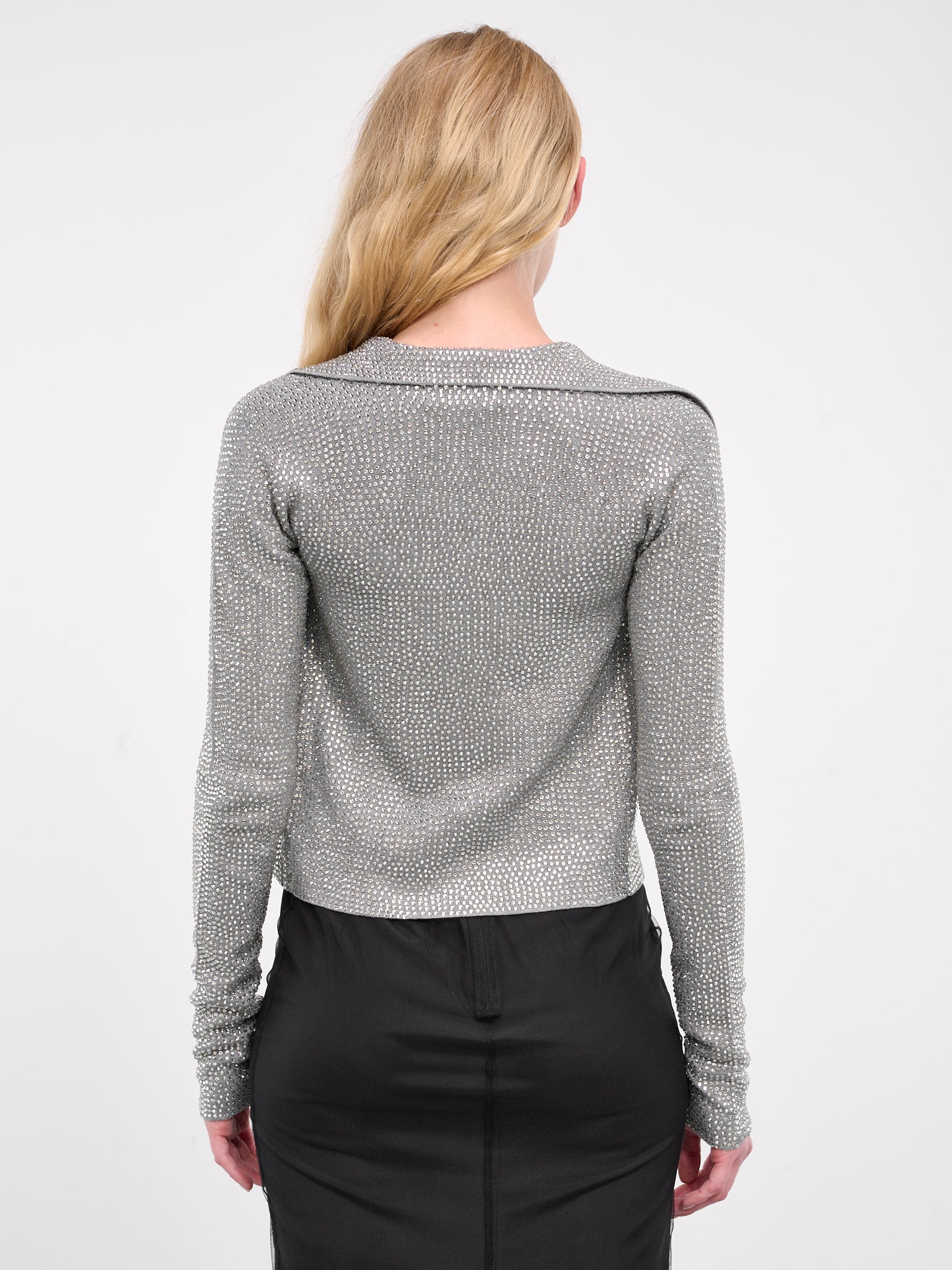 Vitara Knit Cardigan (K-068-E-GRIGIO-PERLA)