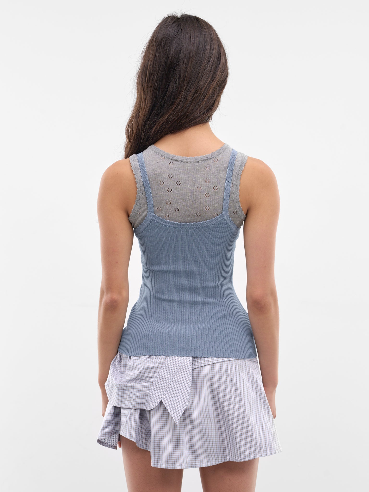August Barron Layered Double Tank | H.Lorenzo - back
