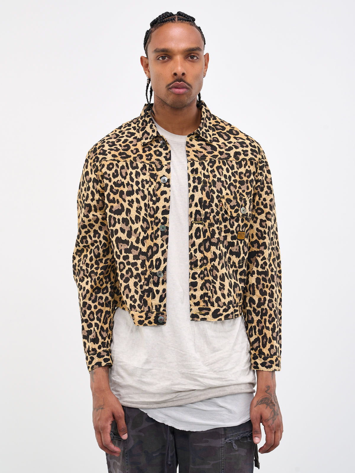 KAPITAL Leopard Jacket | H. Lorenzo - front