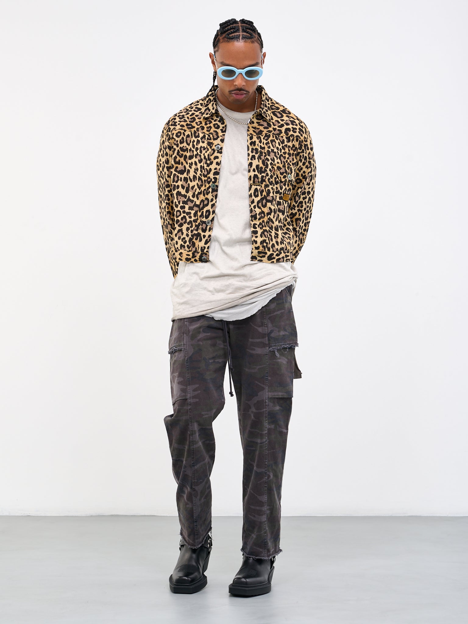 KAPITAL Leopard Jacket | H. Lorenzo - styled
