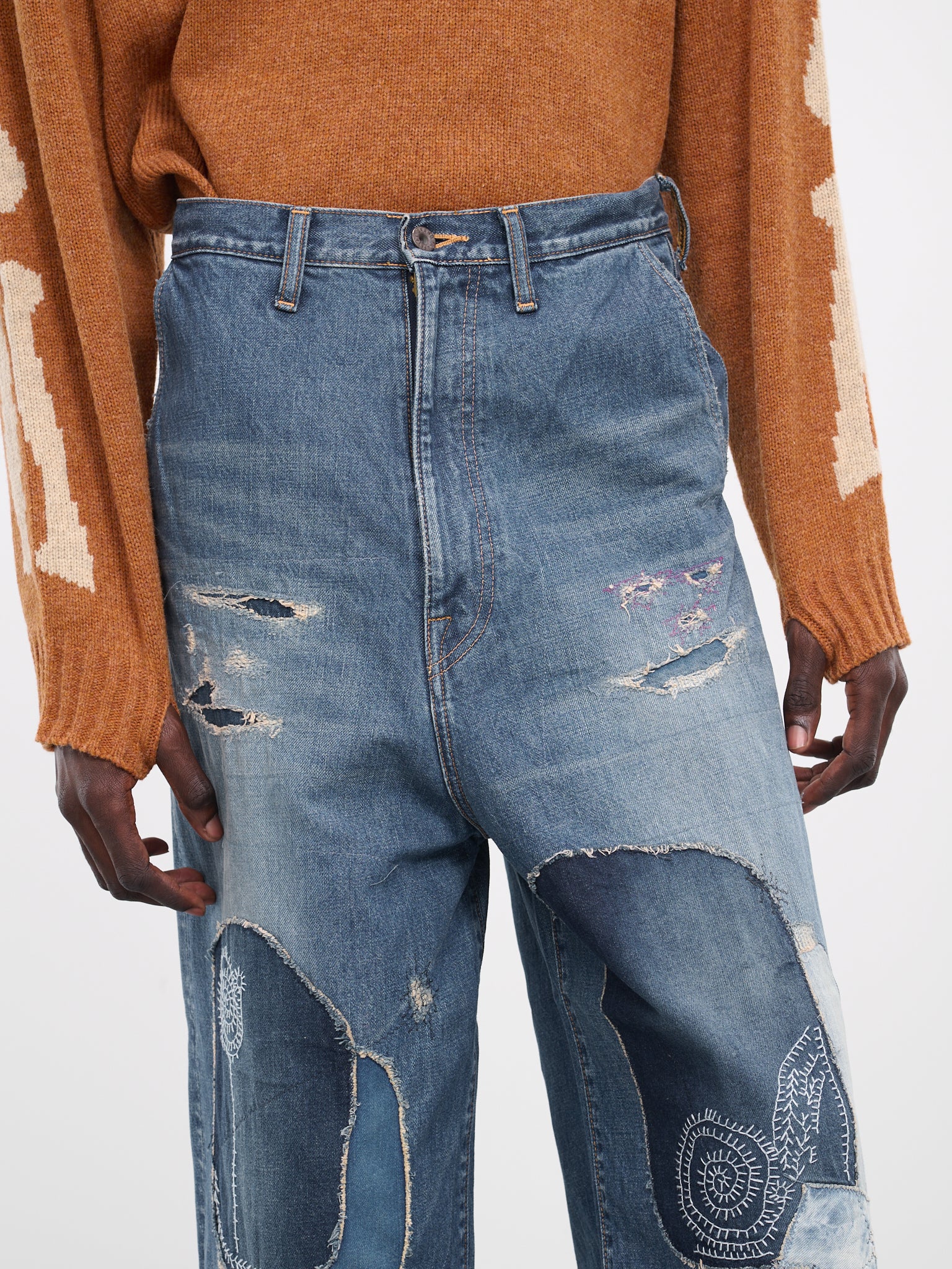 Hippie-Champetre Remake Port Jeans (K2309LP035-PRO-BLUE) Hippie-Champetre Remake Port Jeans (K2309LP035-PRO-BLUE)