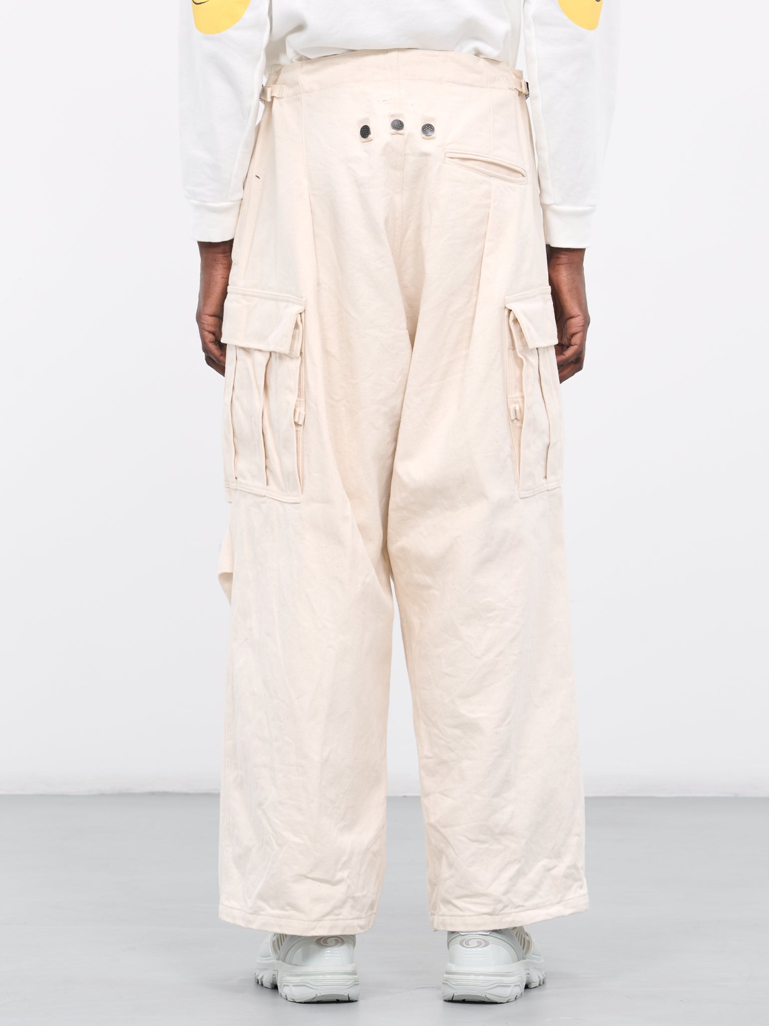 Heavy Drill Cargo Pants (K2309LP036-NATURAL)