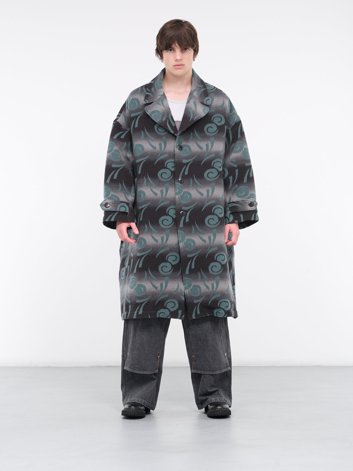 Pueblo Voltex Cavalier Coat (K2311LJ139-GRY-GRAY)