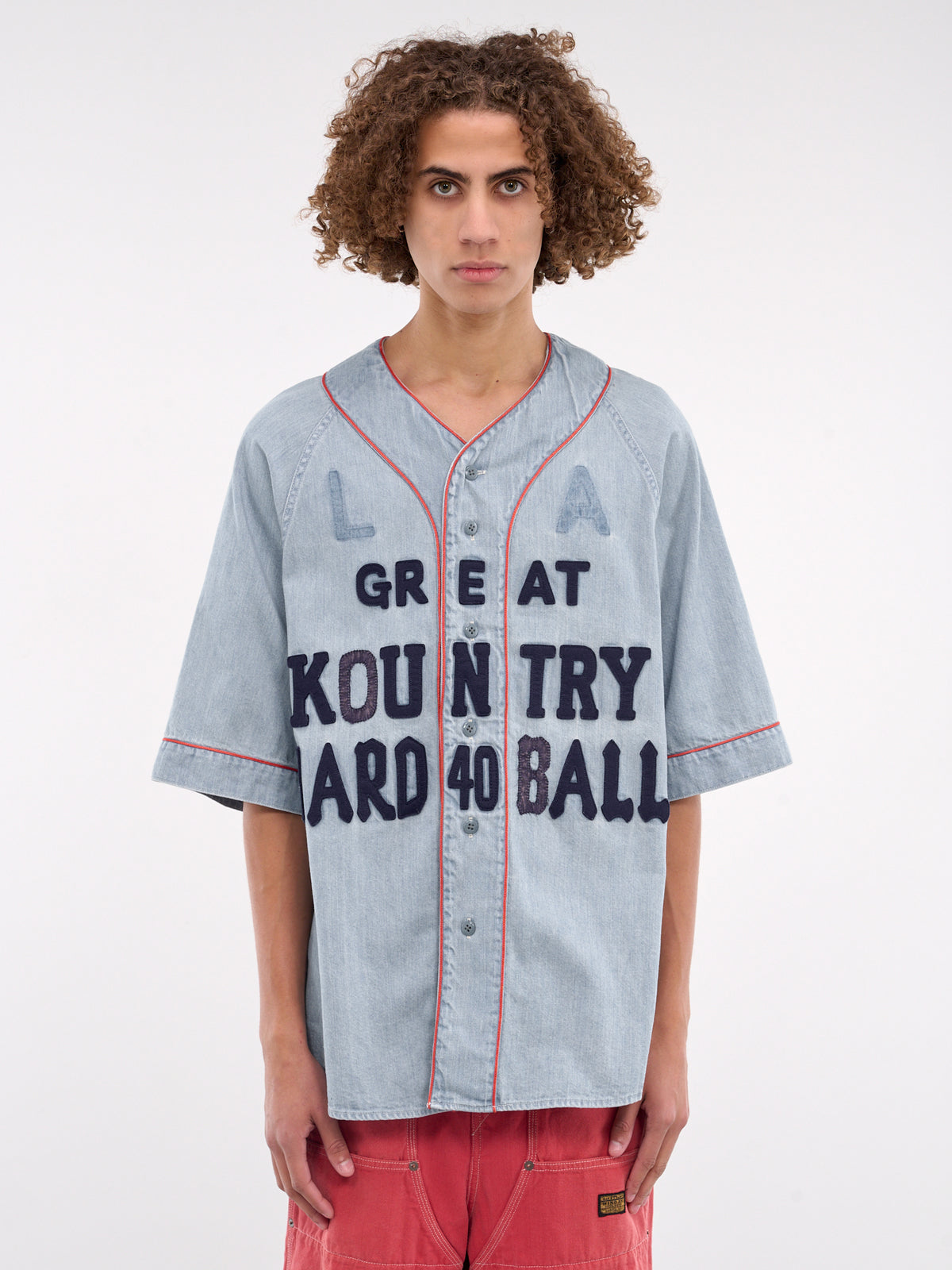 40th Anniversary Baseball Shirt (K2411SS814-BLUE)