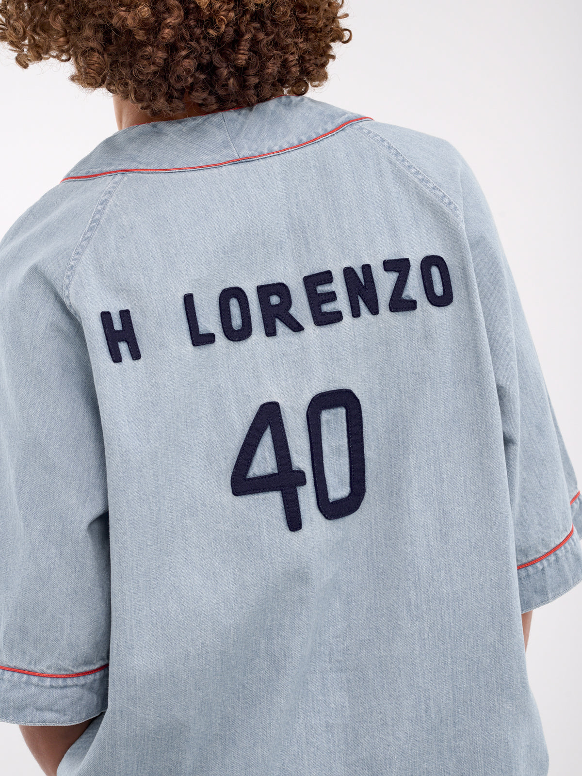40th Anniversary Baseball Shirt (K2411SS814-BLUE)