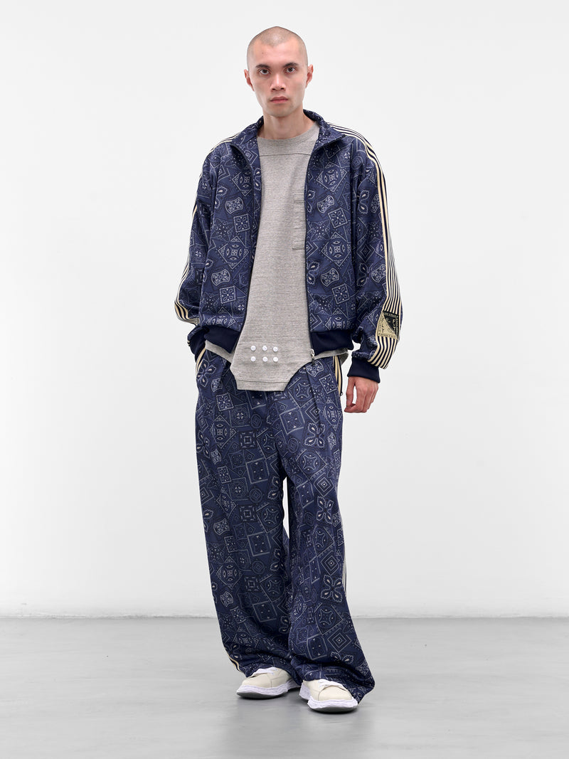 Navy Cookie Bandana Tracksuit Jacket (K2504LC150-NV-NAVY)