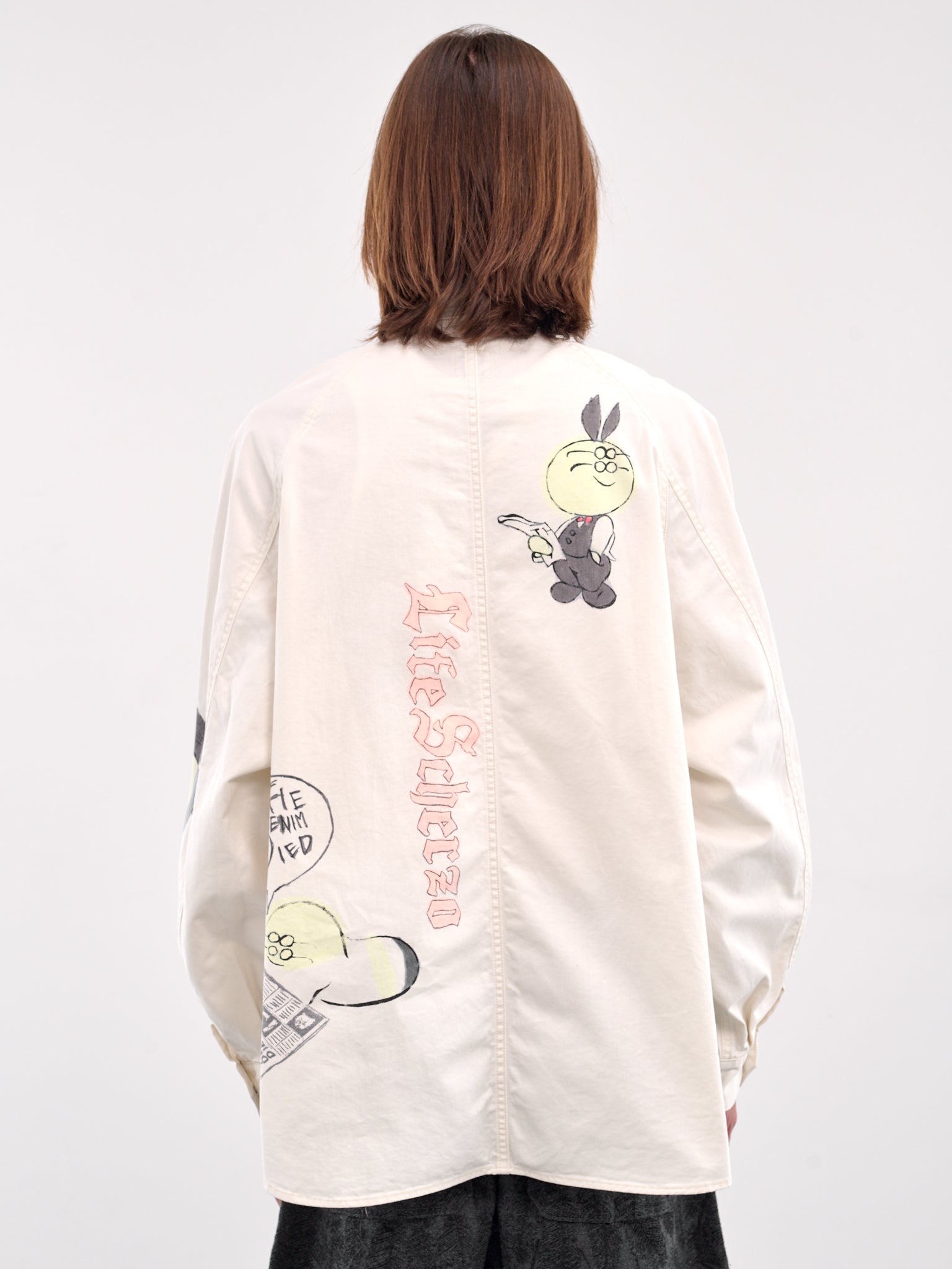 Memorial Paint Rough-Face Workshirt (K2503LS084-NATURAL)