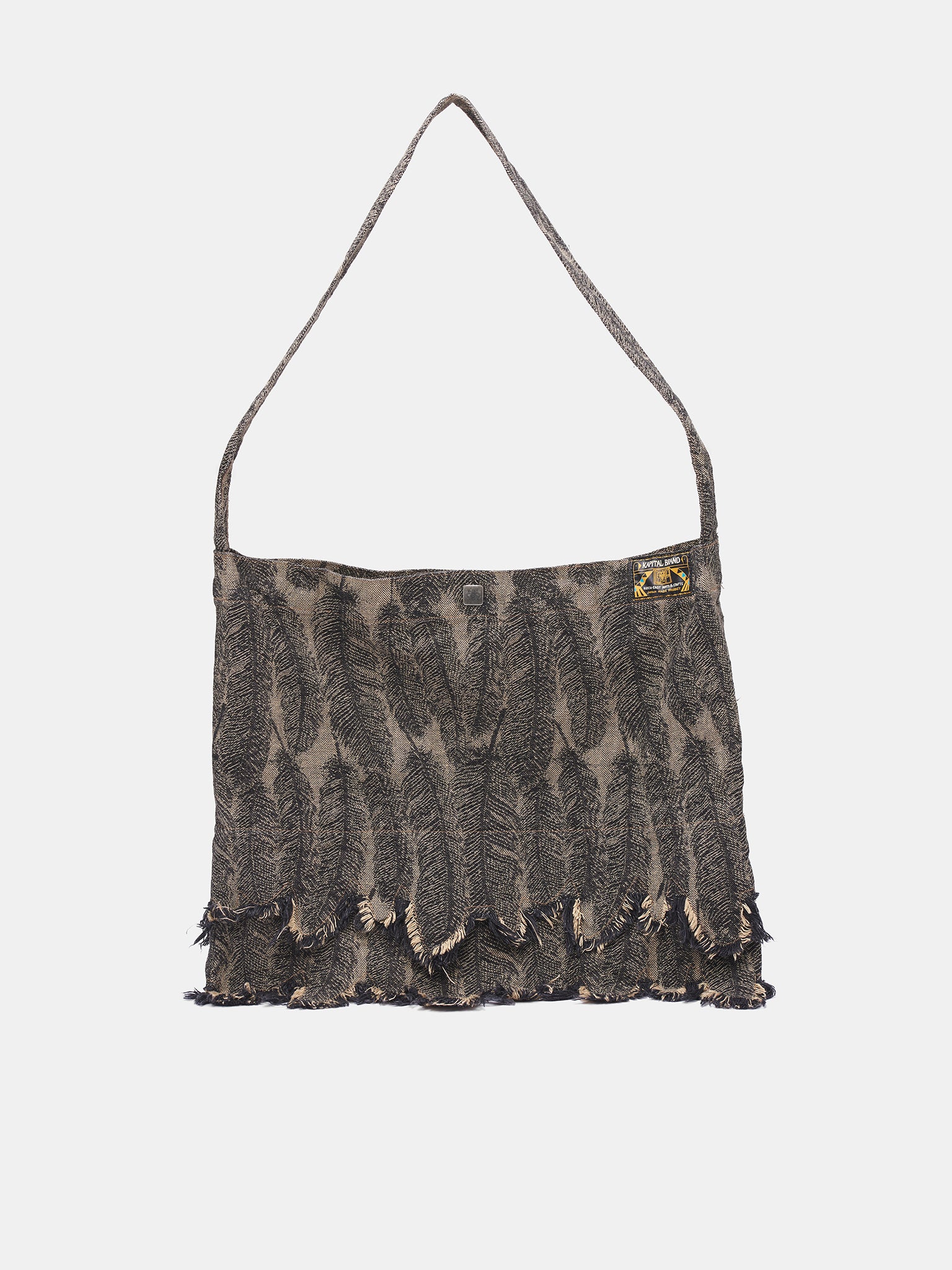 Magpie Denim Medicine Bag (K2503XB501-BBE-BEIGE)