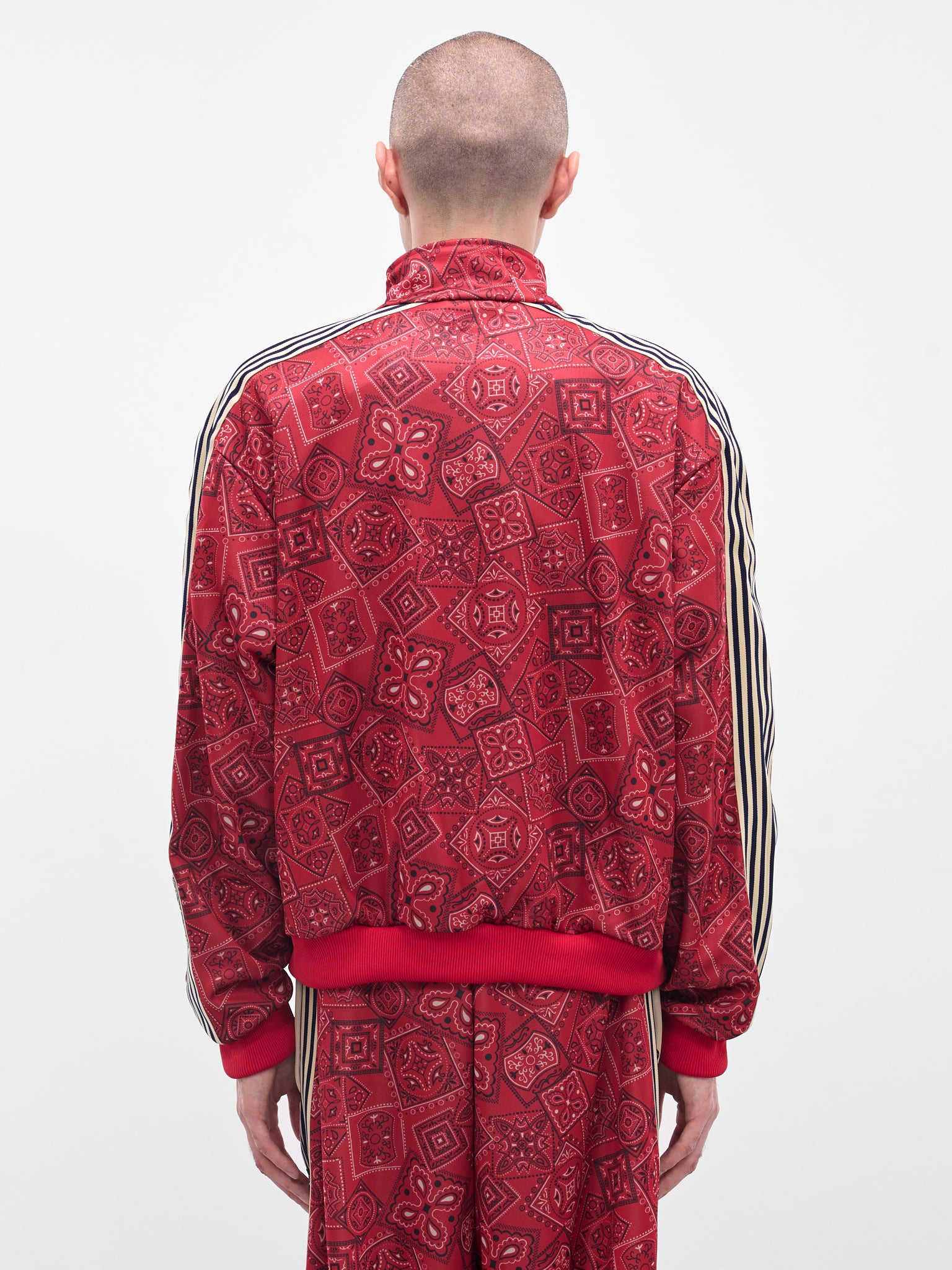 Red Cookie Bandana Tracksuit Jacket (K2504LC150-RED)