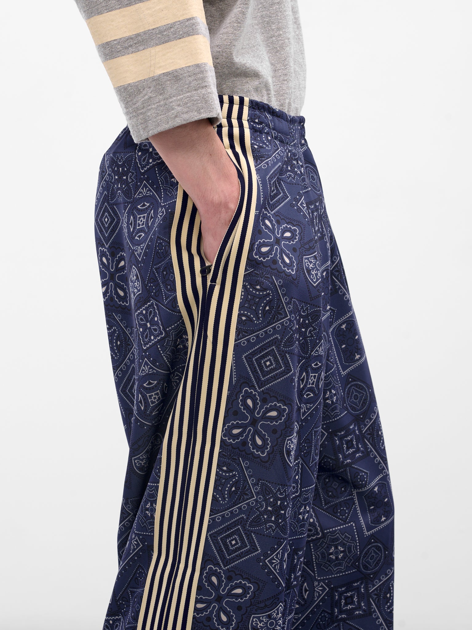 Navy Cookie Bandana Tracksuit Pants (K2504LP152-NV-NAVY)