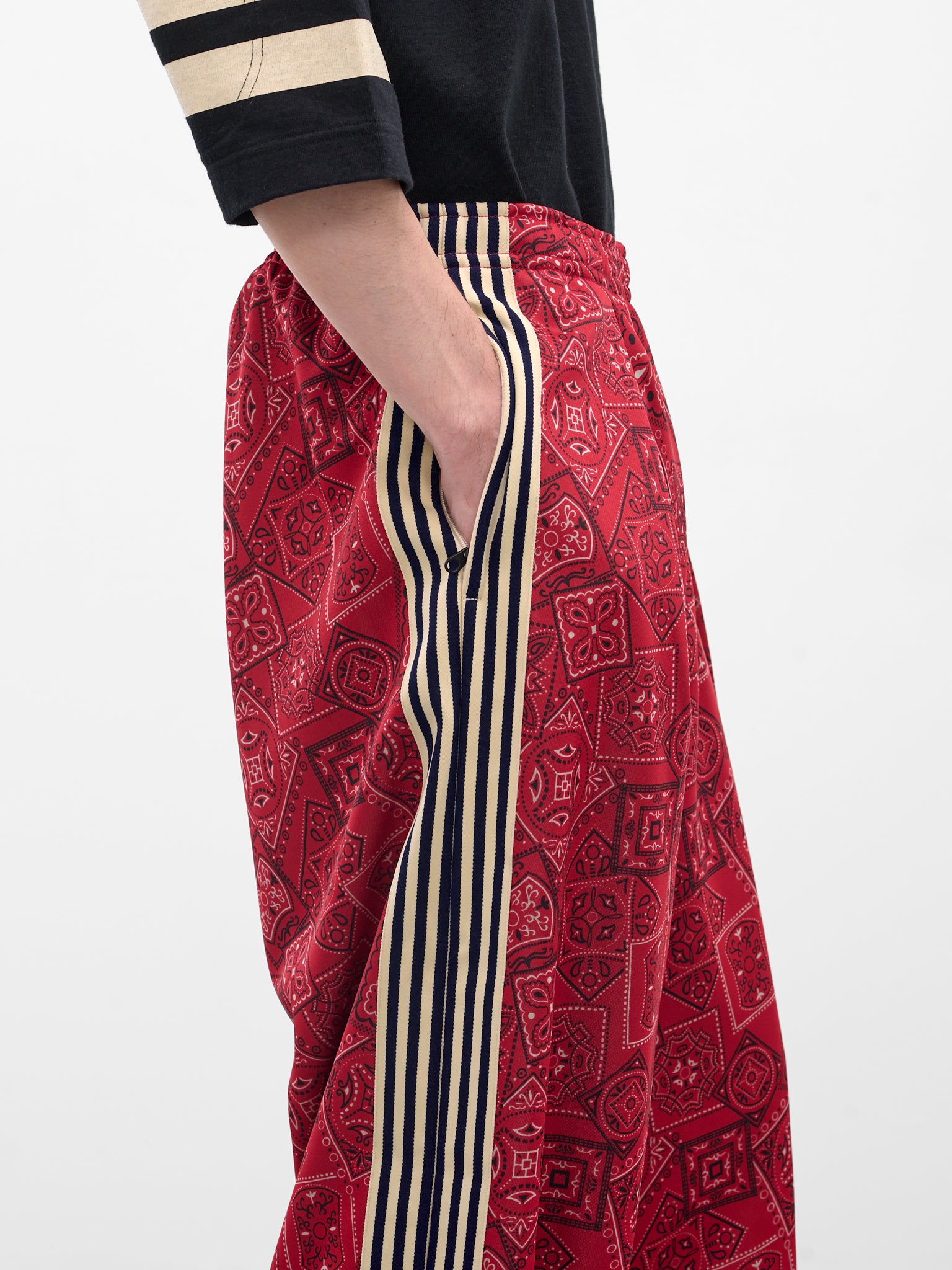 Red Cookie Bandana Tracksuit Pants (K2504LP152-RED)