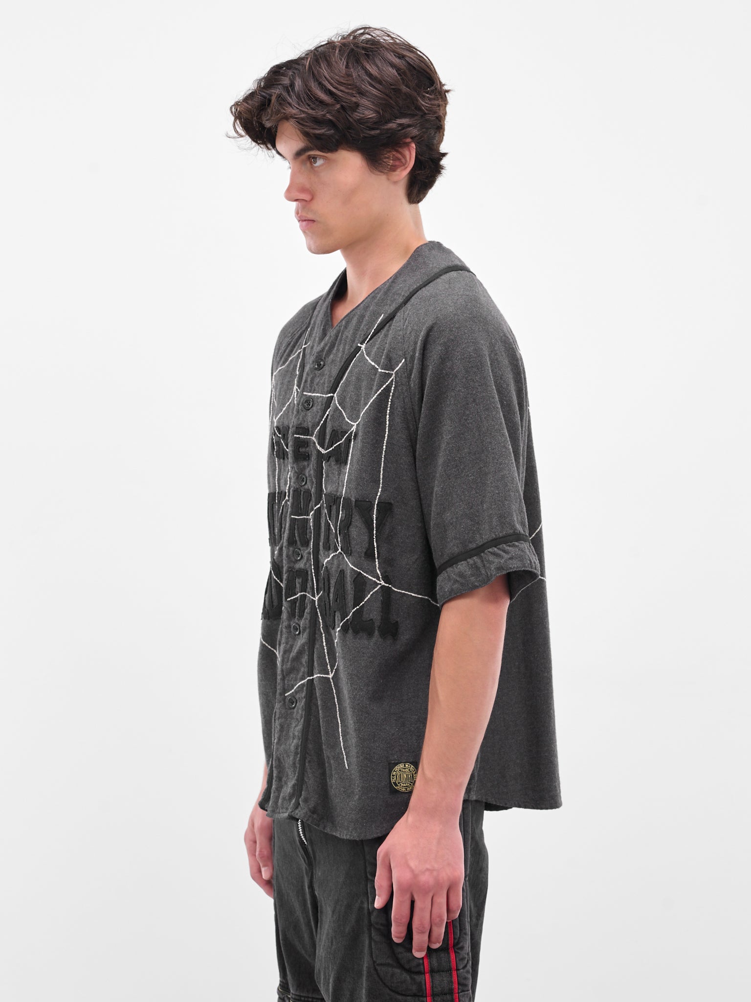 Dark Gray Dreamcatcher Baseball Shirt (K2505SS215-DGR-DARK-GREY)
