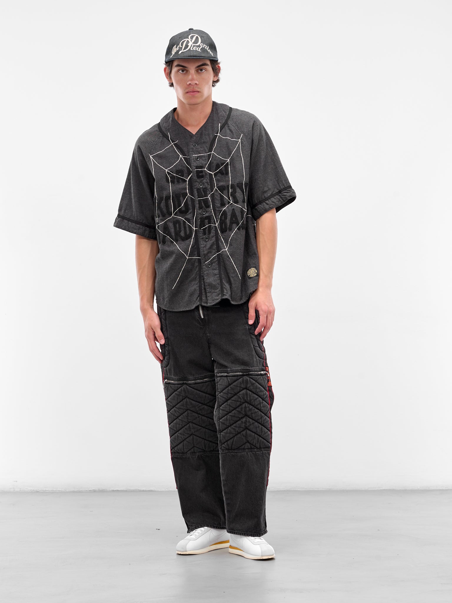 Dark Gray Dreamcatcher Baseball Shirt (K2505SS215-DGR-DARK-GREY)