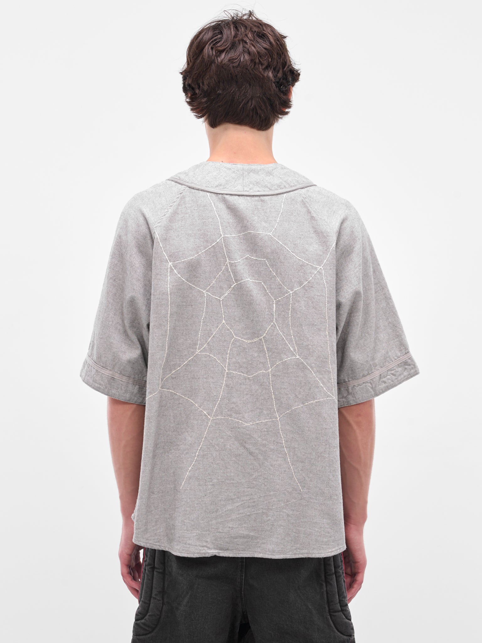 Light Gray Dreamcatcher Baseball Shirt (K2505SS215-LGY-LIGHT-GREY)