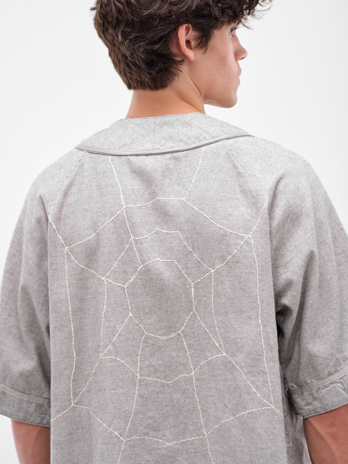 Light Gray Dreamcatcher Baseball Shirt (K2505SS215-LGY-LIGHT-GREY)